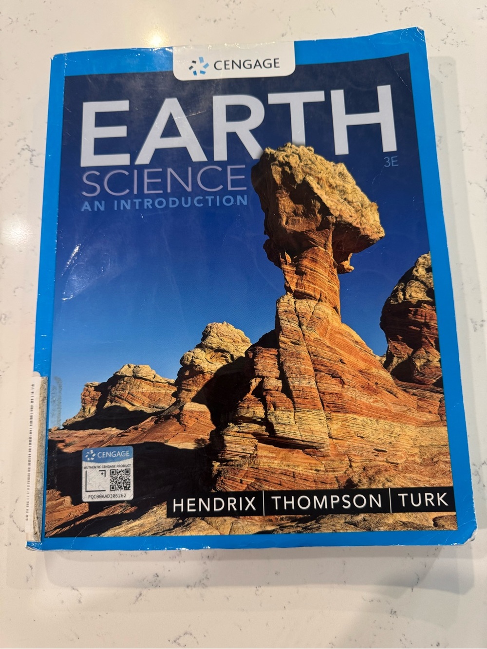 Earth Science: An Introduction 3rd Edition – Hendrix, Thompson & Turk Textbook